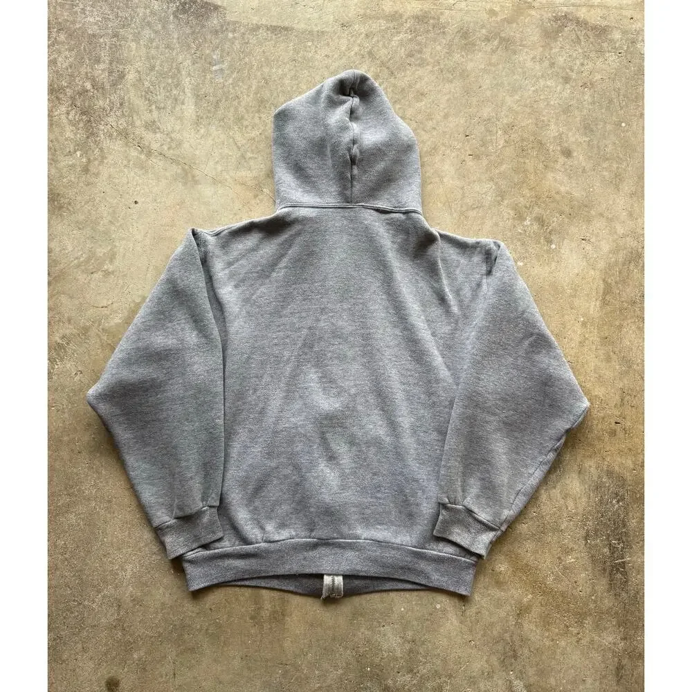 1970s Russell Athletic Gray Zip Up Hoodie Size XS Made in USA - Picture 2 of 6